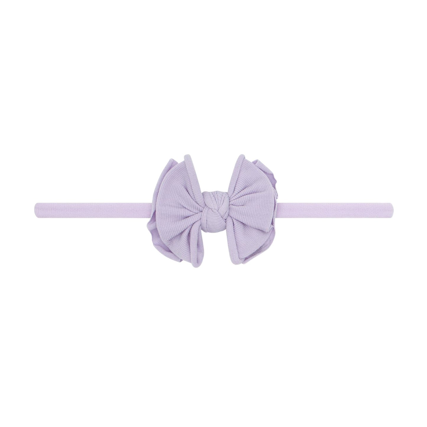 Sage: Baby Bling® Baby FAB® Skinny soft nylon bow headband