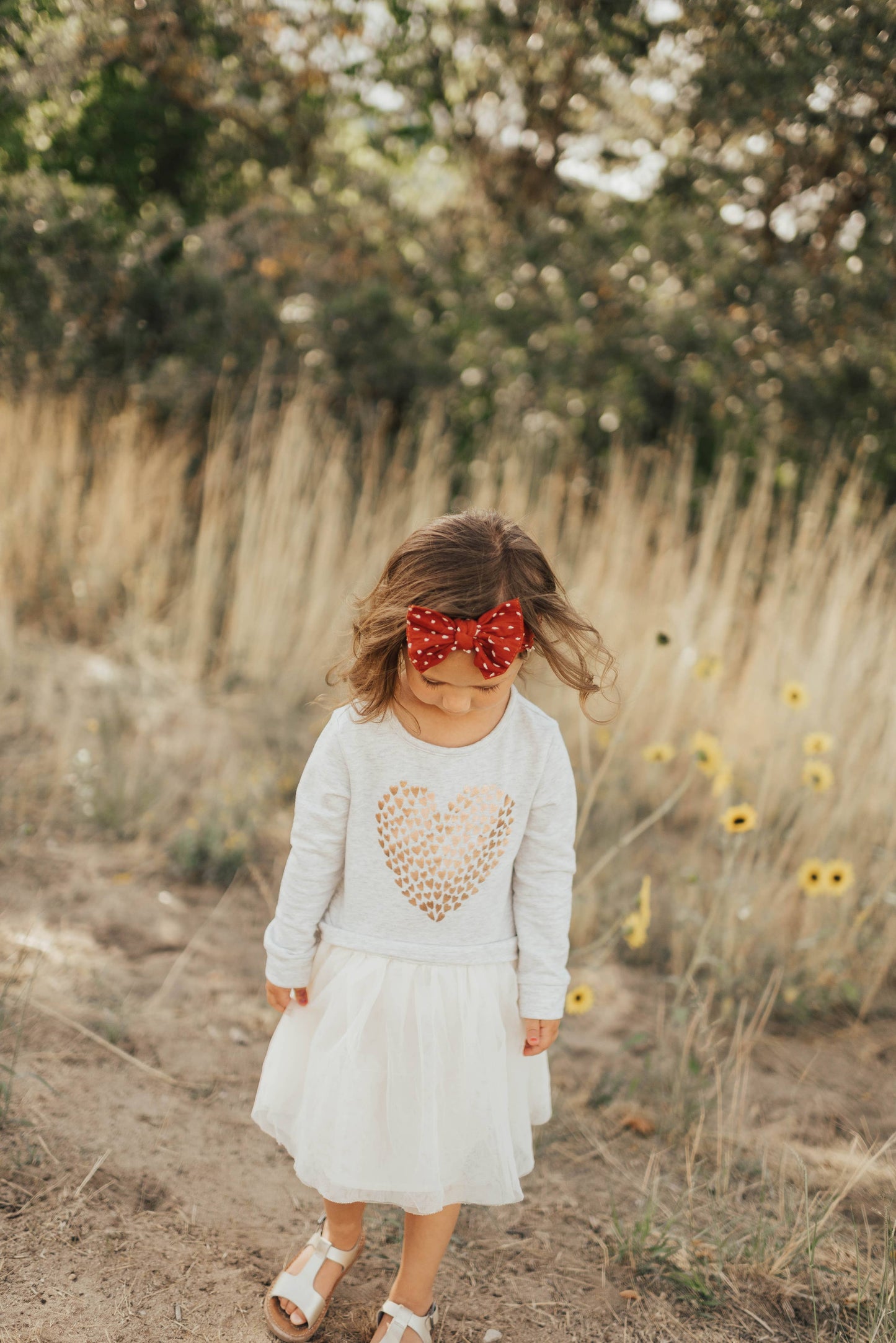 PATTERNED SHABBY KNOT: sienna dot