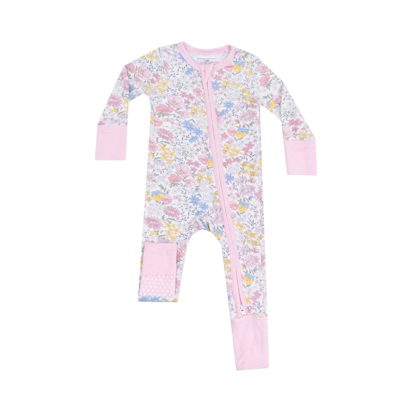 Viola Floral Zipper Romper Pajama