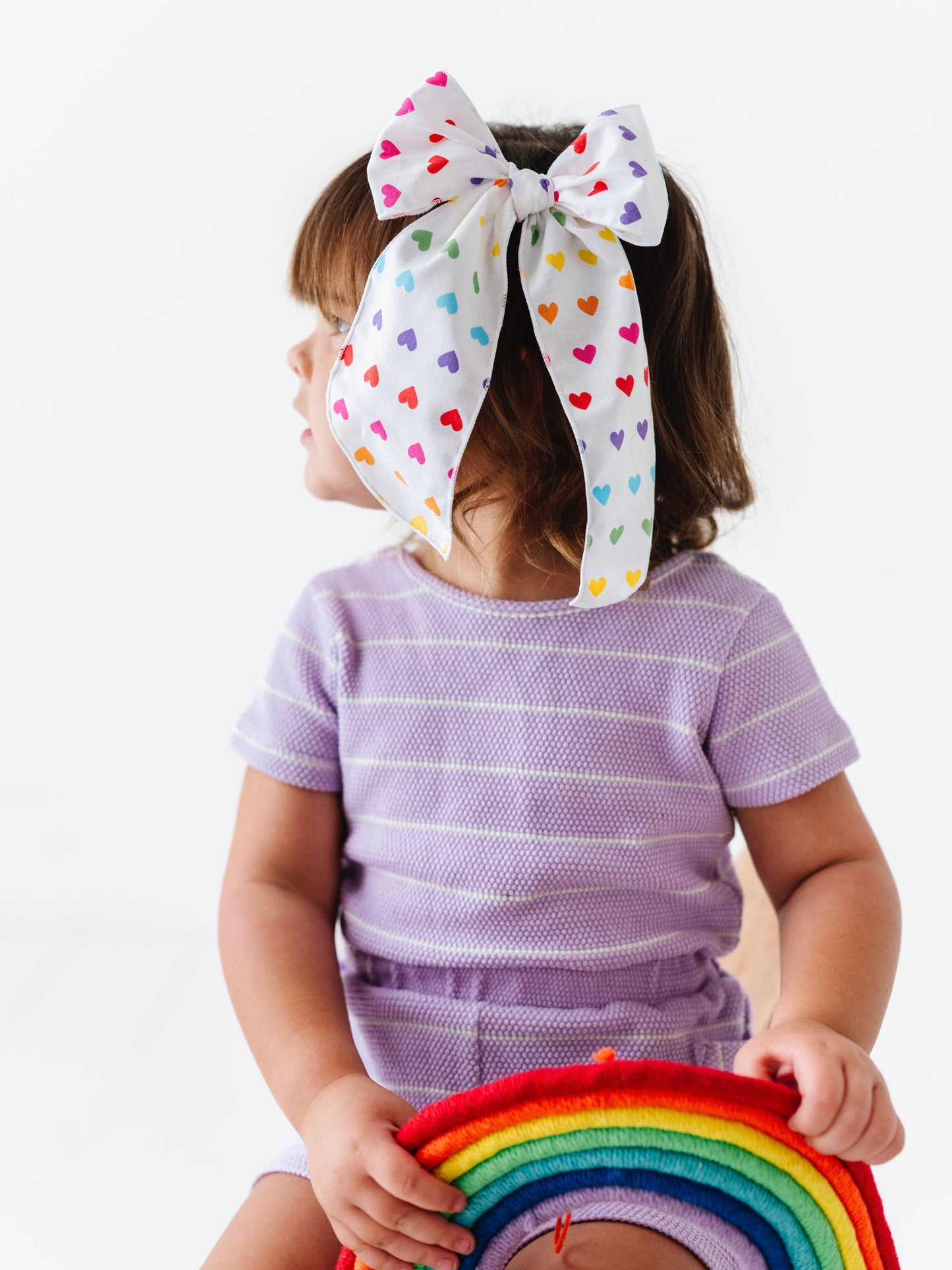 Baby Bling® Big Belle hair bow clip: Darla