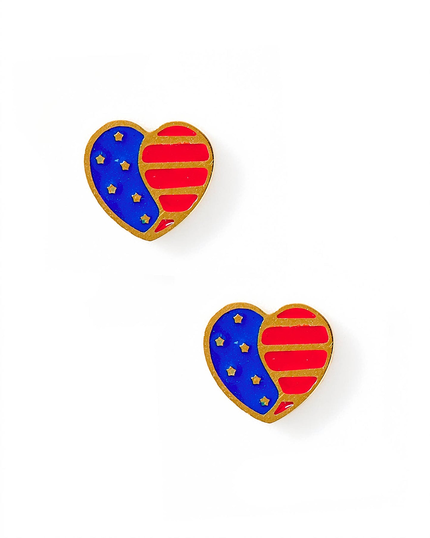 Screwback Stud Earrings - Ellis