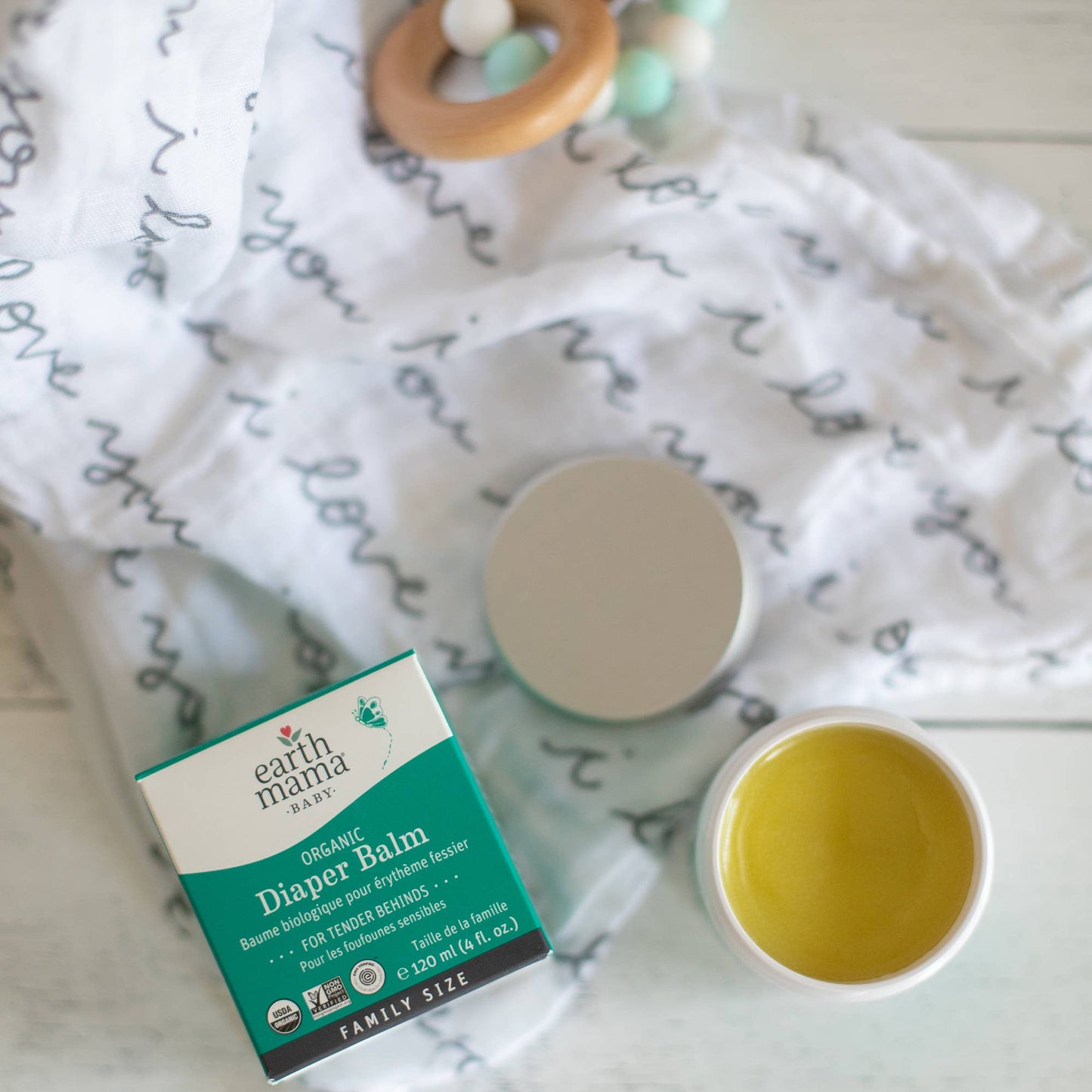 Organic Diaper Balm: 2oz