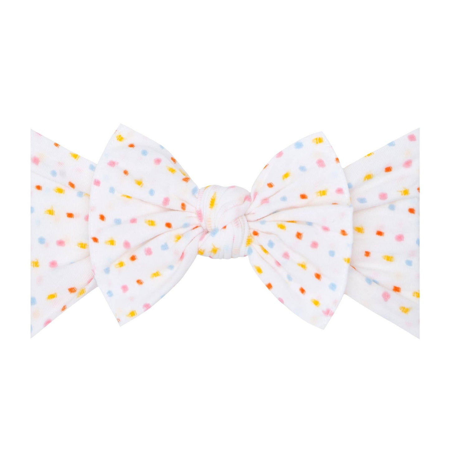 Baby Bling® Shabby Dot Knot: Cherry/Red dot