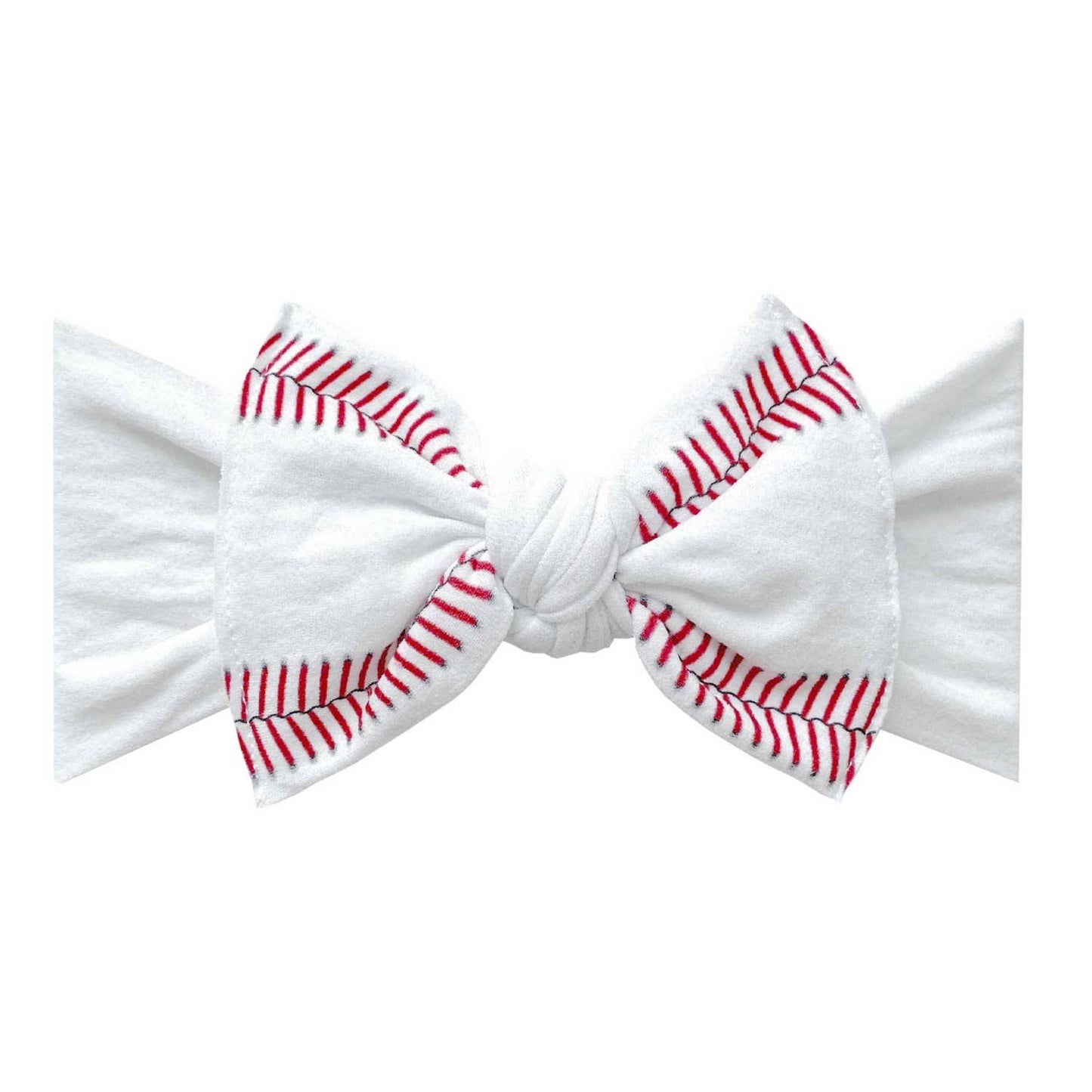 Ginger: Baby Bling® Printed Knot soft nylon headband