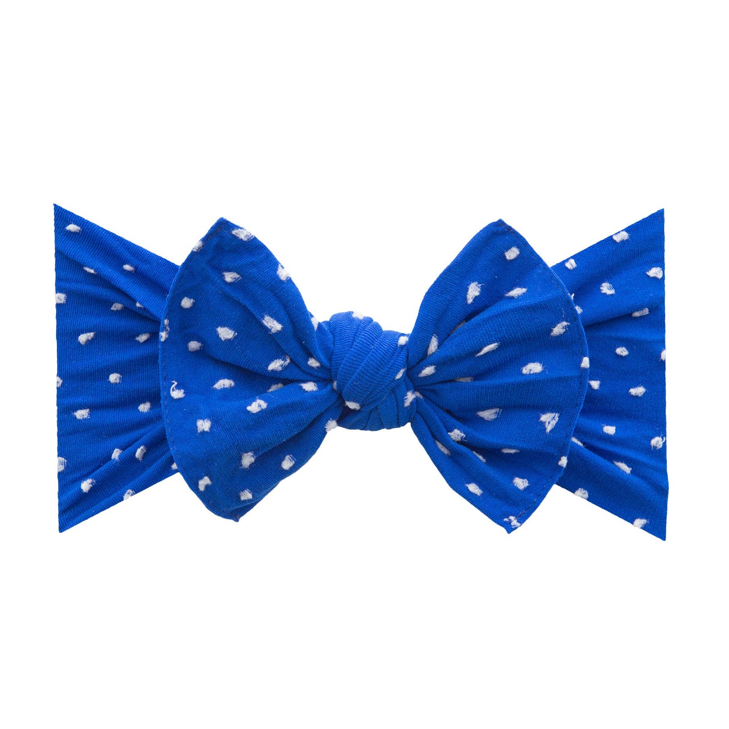 Baby Bling® Shabby Dot Knot: Cherry/Red dot
