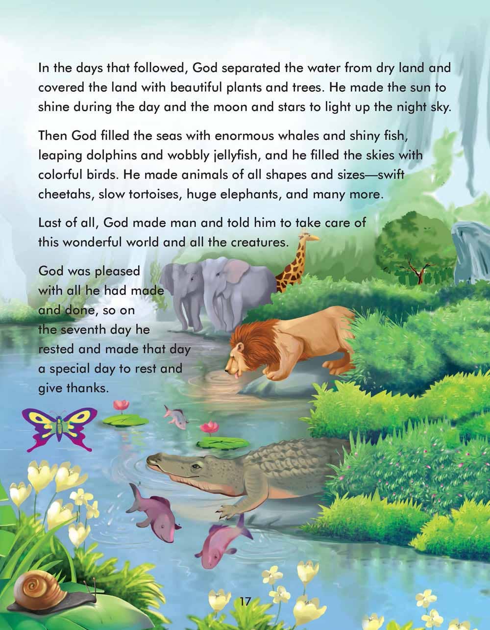 The Complete Illustrated Children's Bible: Hardcover / English