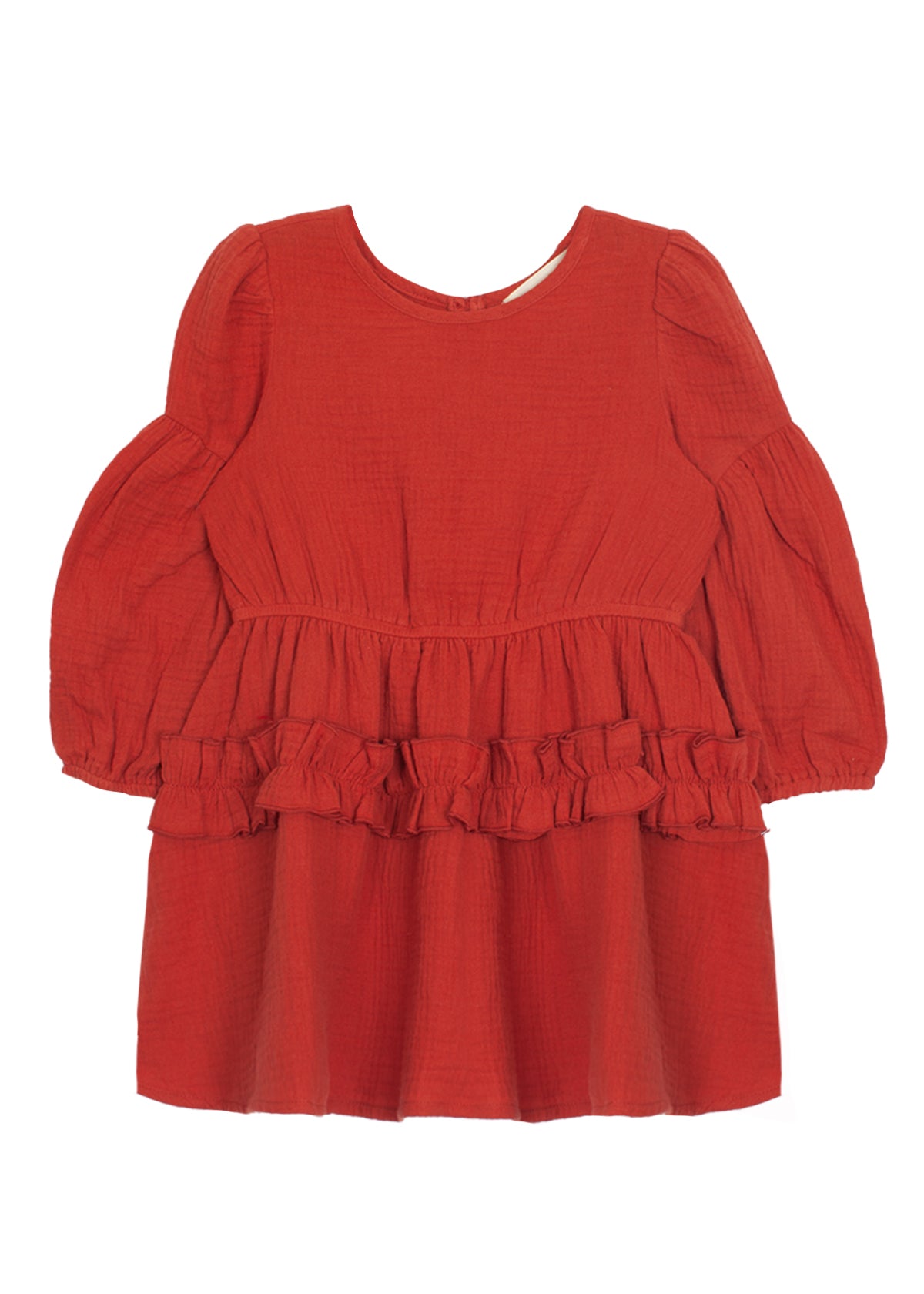Sunset Picnic Gauze Dress