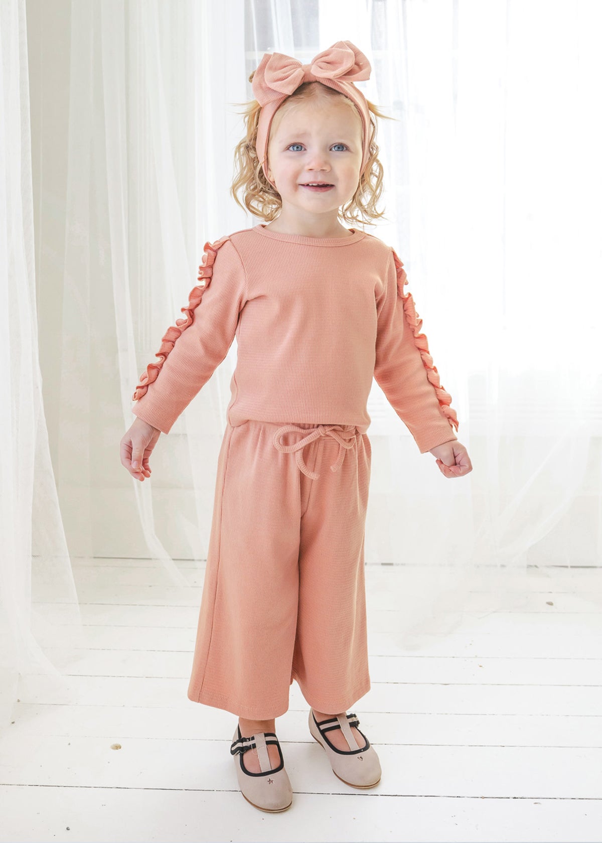 Aubrey Thermal Knit Two Piece Set