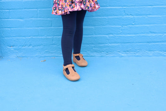 Navy Cable Knit Tights: 6 - 12 Months