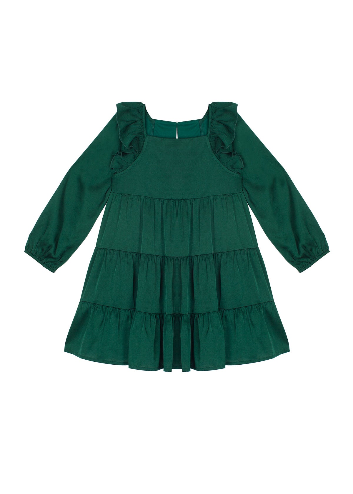 Mistletoe Green Dress (big sister)