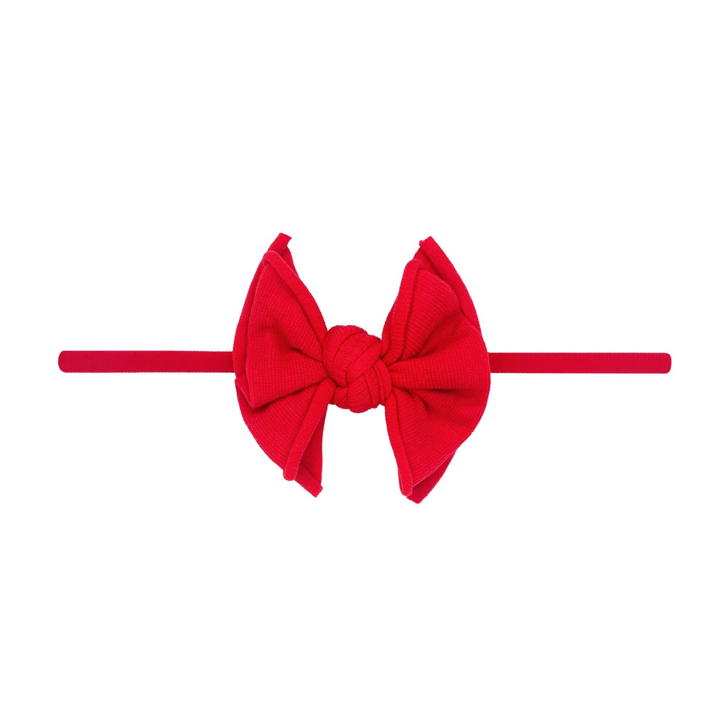 Sage: Baby Bling® Baby FAB® Skinny soft nylon bow headband