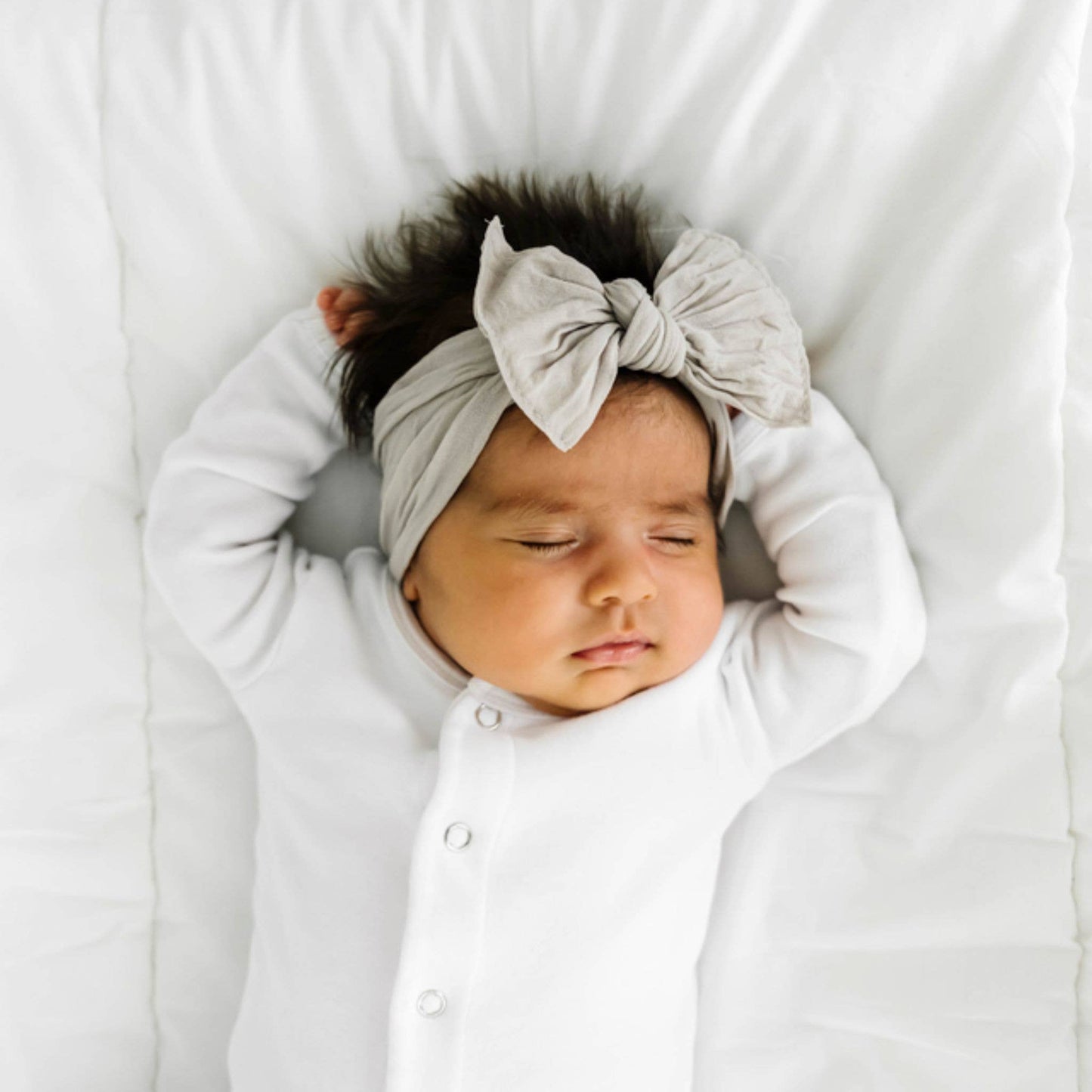 Cocoa: Baby Bling® The Original Knot soft nylon headband