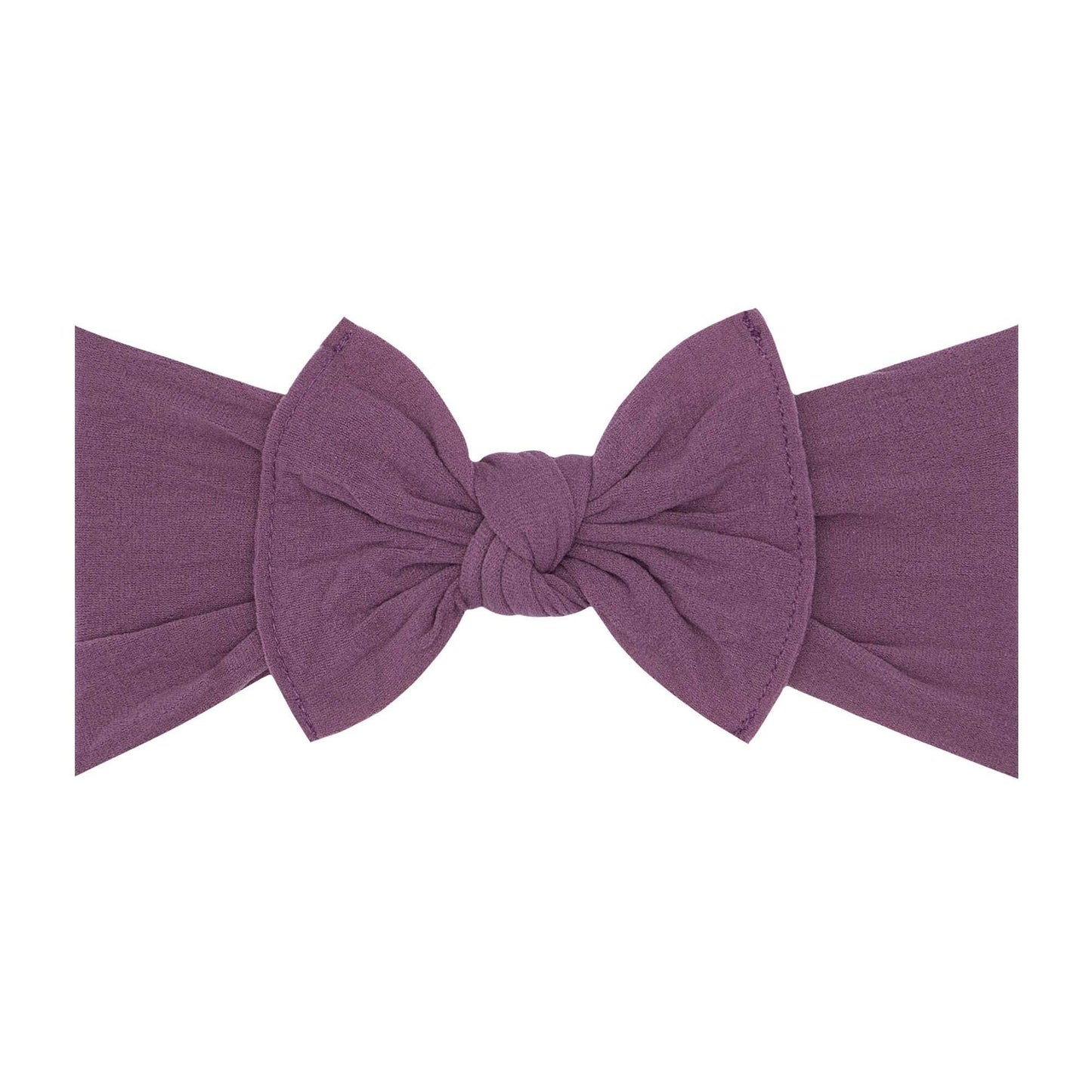 Lilac: Baby Bling® The Original Knot soft nylon headband