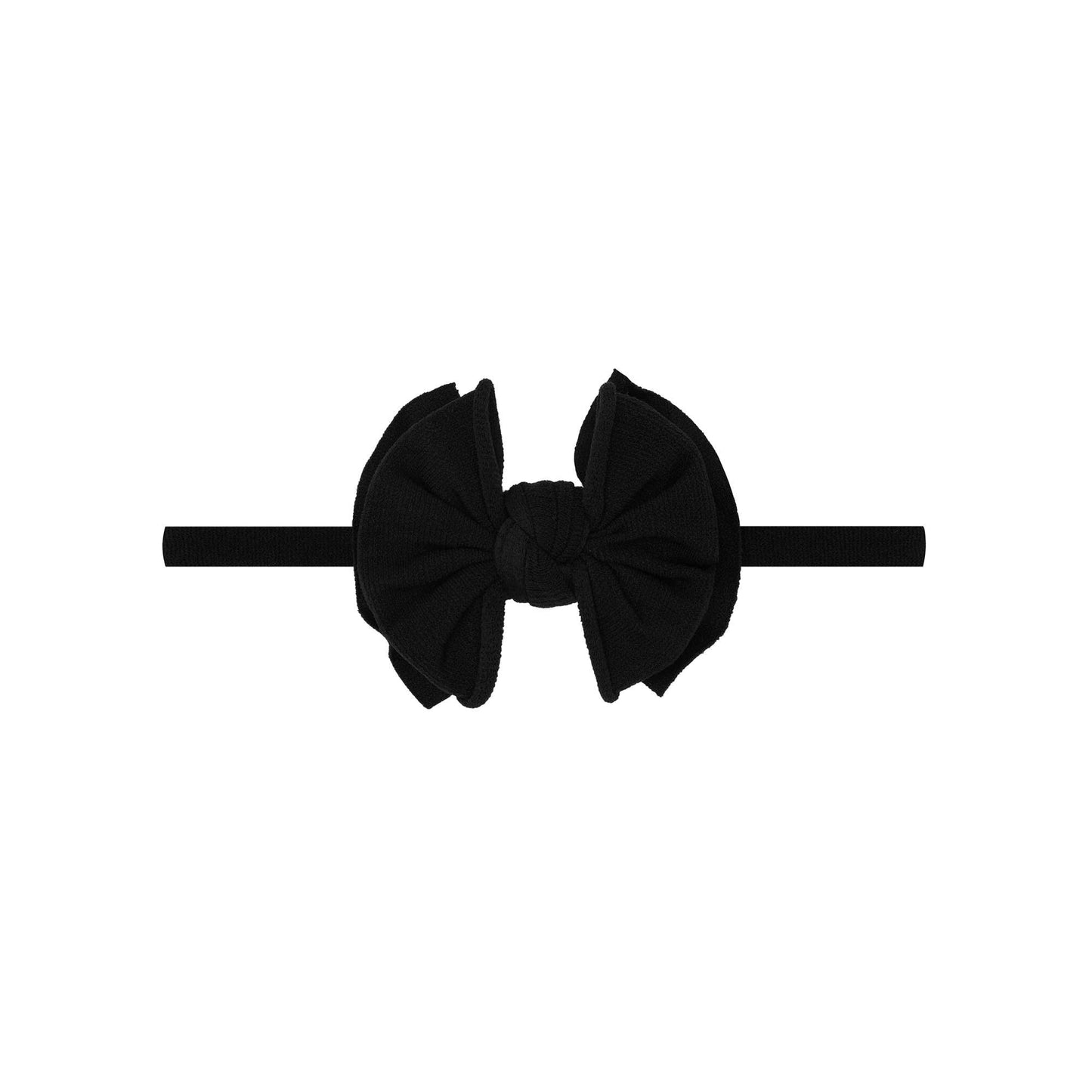 Petal Baby Bling® Baby FAB® Skinny soft nylon bow headband: