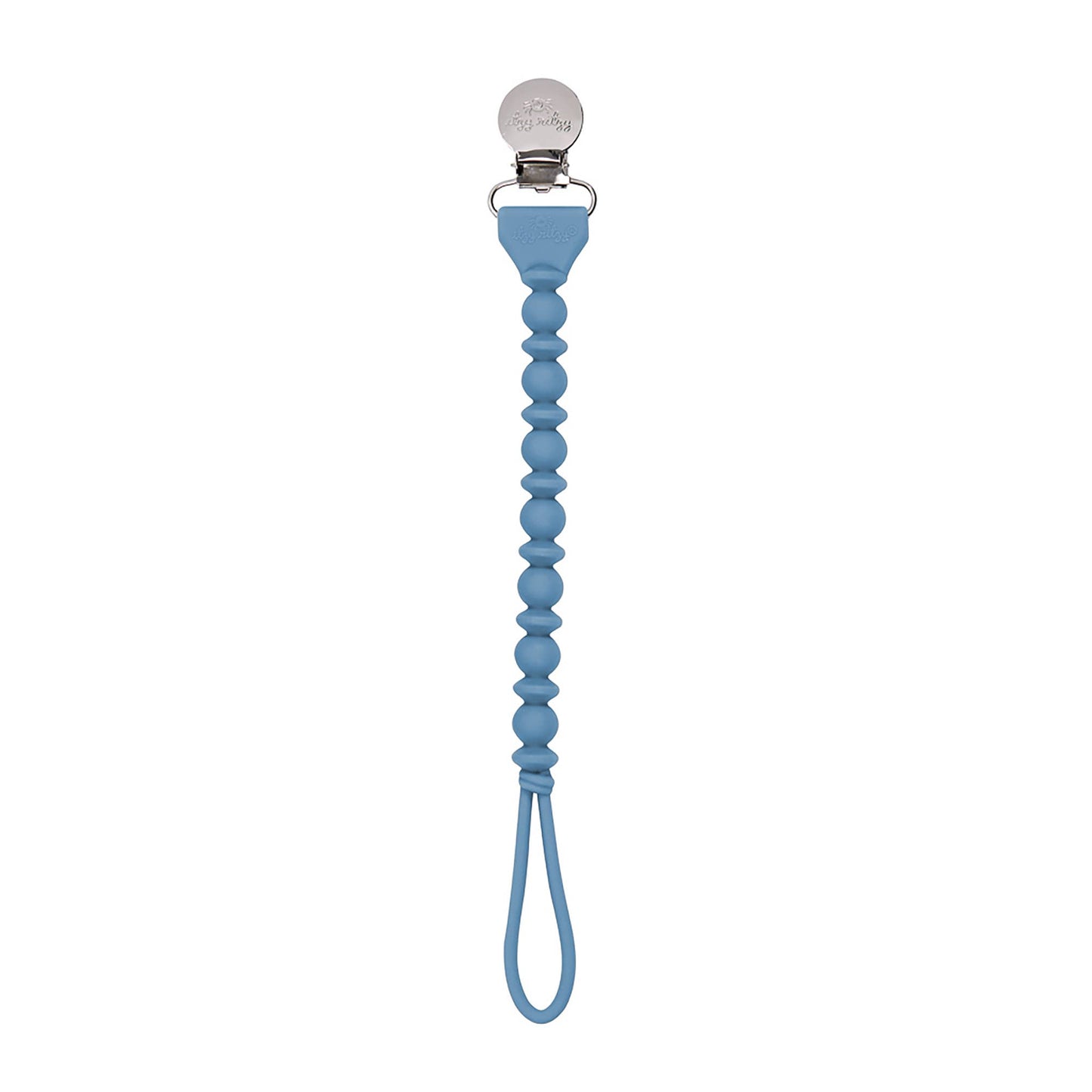 Itzy Ritzy Sweetie Strap™ Silicone One-Piece Pacifier Clips: Buttercream