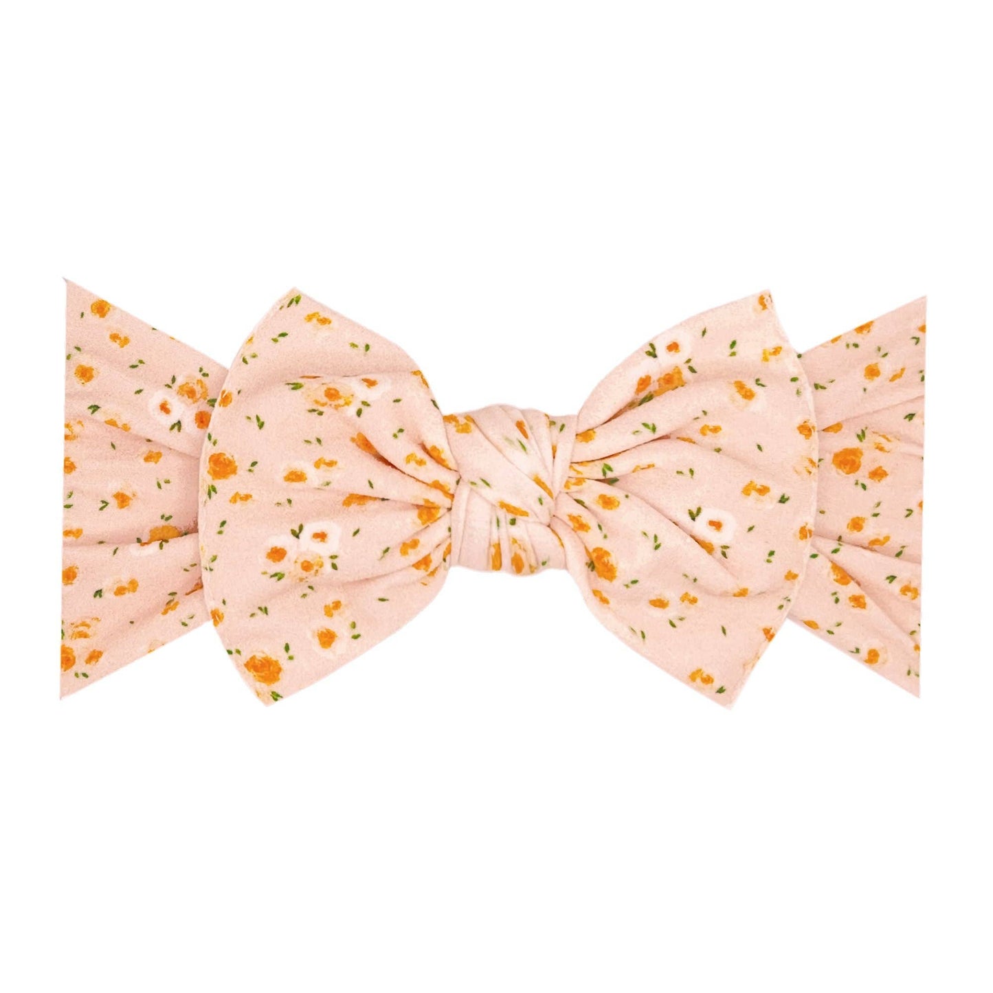 Ginger: Baby Bling® Printed Knot soft nylon headband