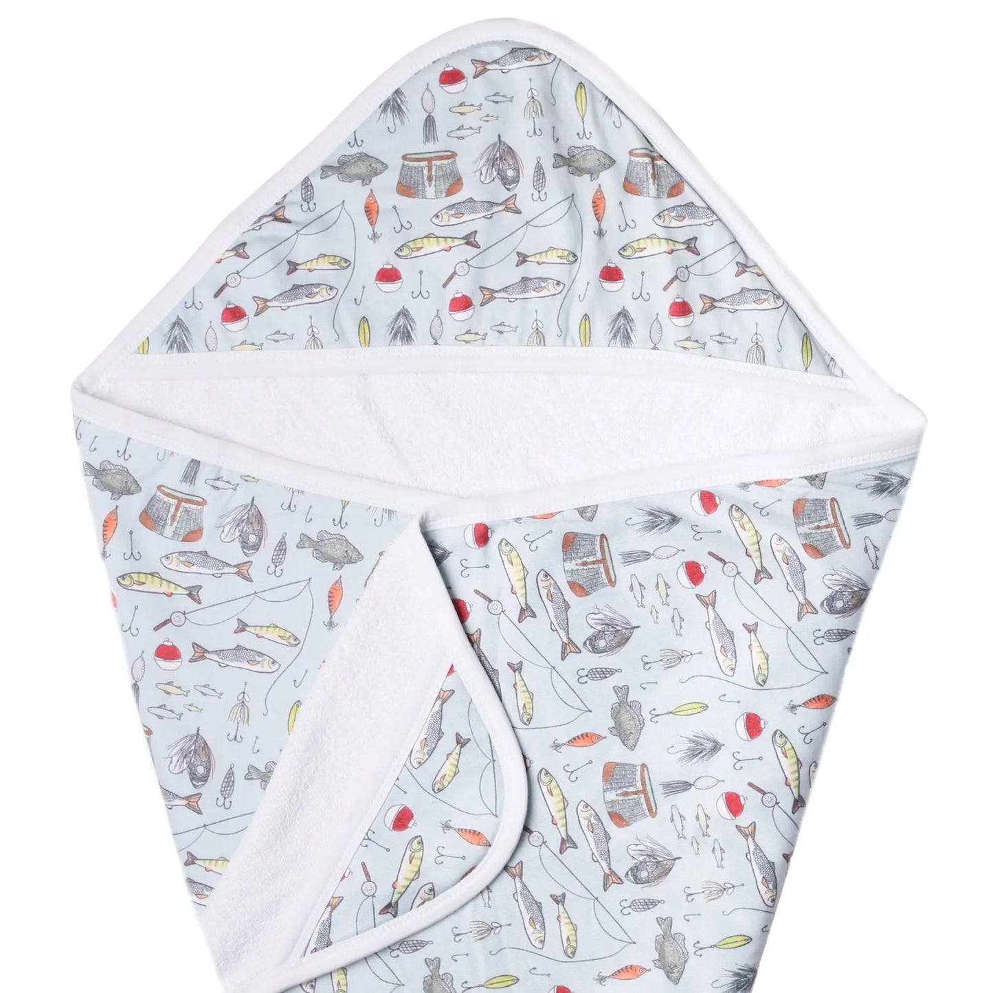 Trout: Knit Hooded Towel