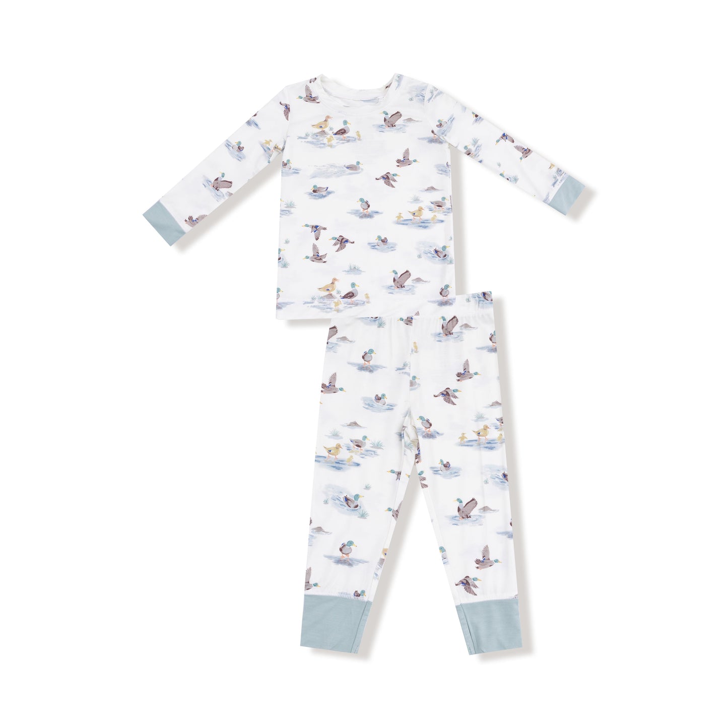 L/S Pajama Set- Migrating Mallards