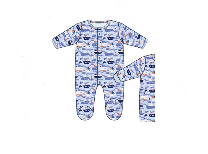 Forever and All-waves Footie- Magnetic Me