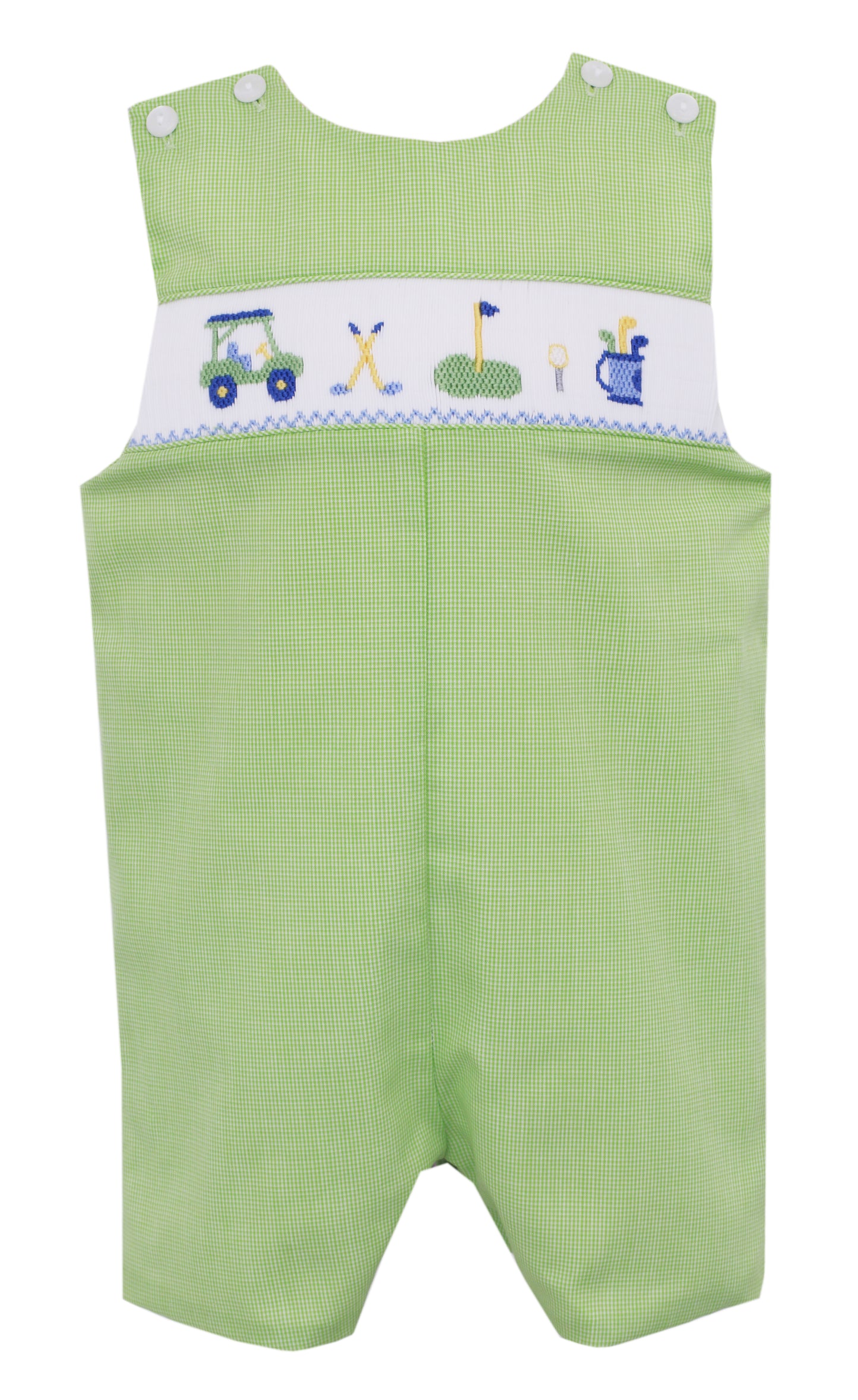 Petit Bebe Golf Smocked Jon Jon