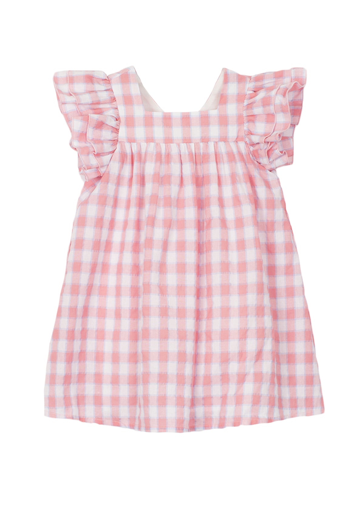 Cutie Pie Plaid Woven Dress
