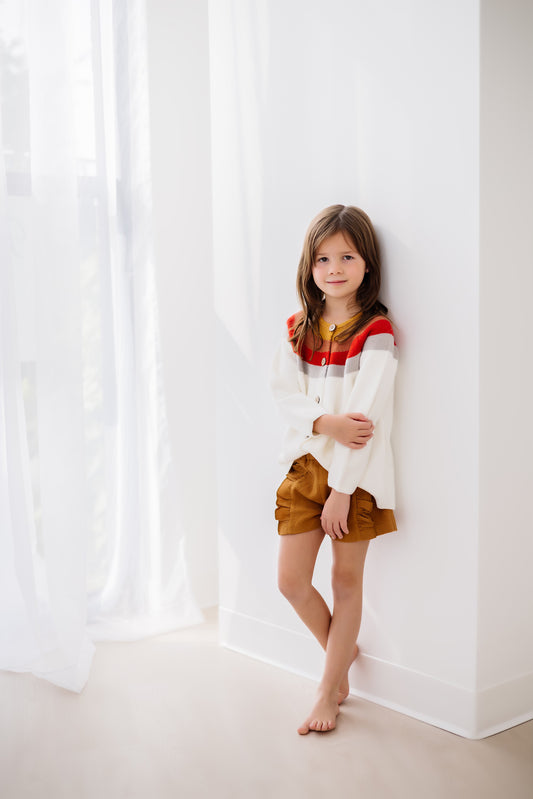 Mustard/Ivory Sweater