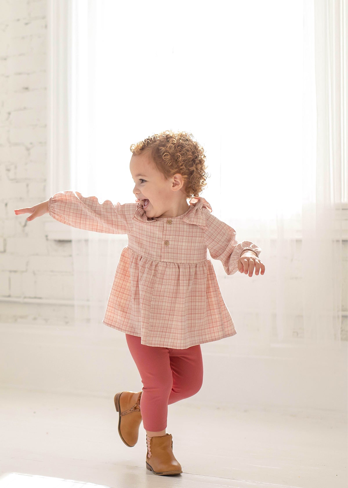 Mabel + Honey- Juniper Woven & Knit Two Piece Set