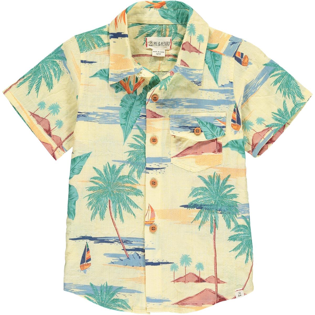 Aloha Woven Collared Shirt