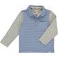 Blue/Cream Polo Shirt