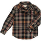 Brown/Rust/Gray Plaid Atwood Woven Shirt