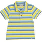 Yellow/Blue Multi Stripe Polo Shirt