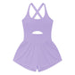 Haddie Romper- Purple