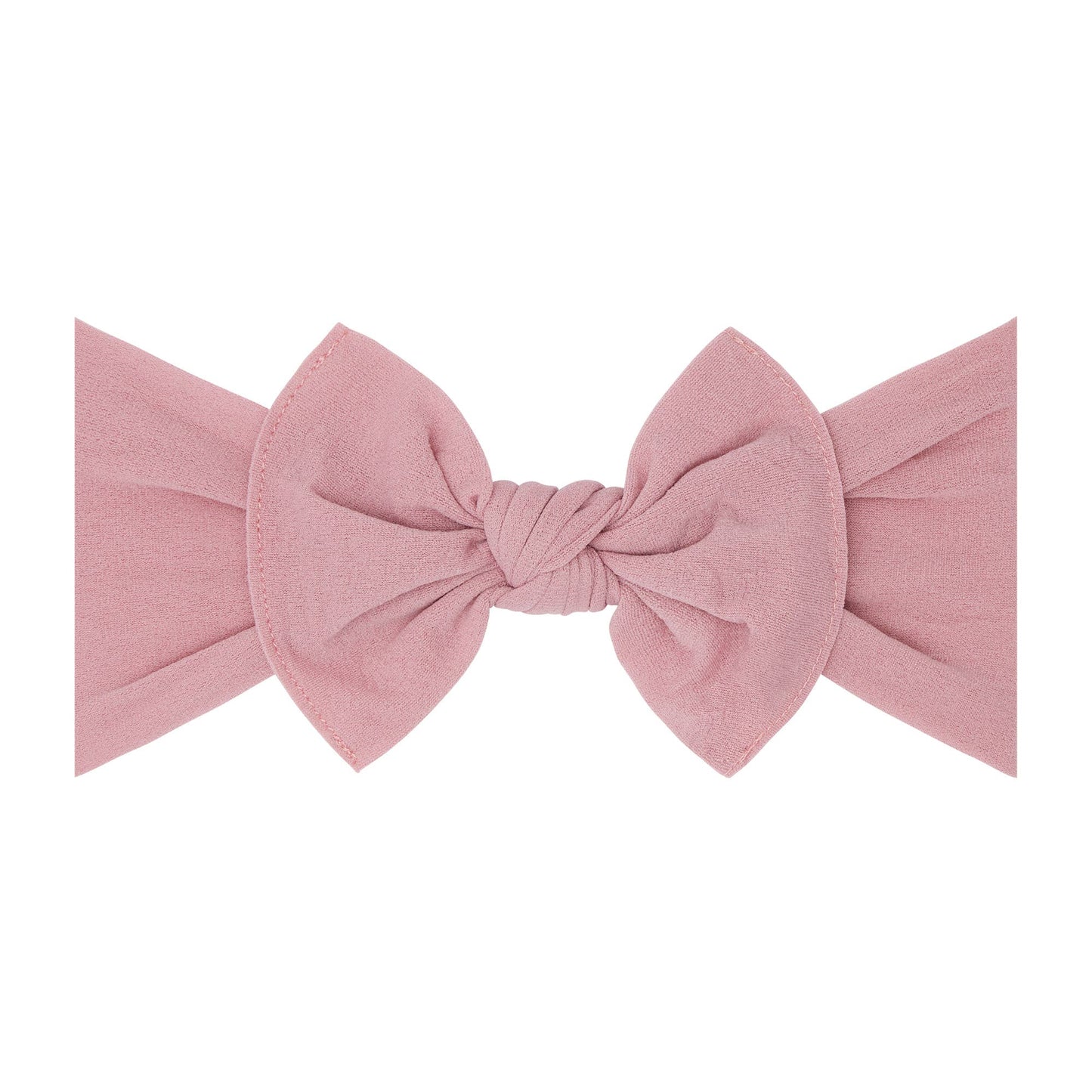 Antique Pink Baby Bling® The Original Knot soft nylon headband: