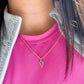 Colorful Cross Necklace, Child size (adjustable)