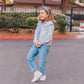 Kids Knot Headband - Confetti Hair Accessories for Girls: Silver