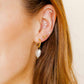 Screwback Stud Earrings - Sadie - Gold