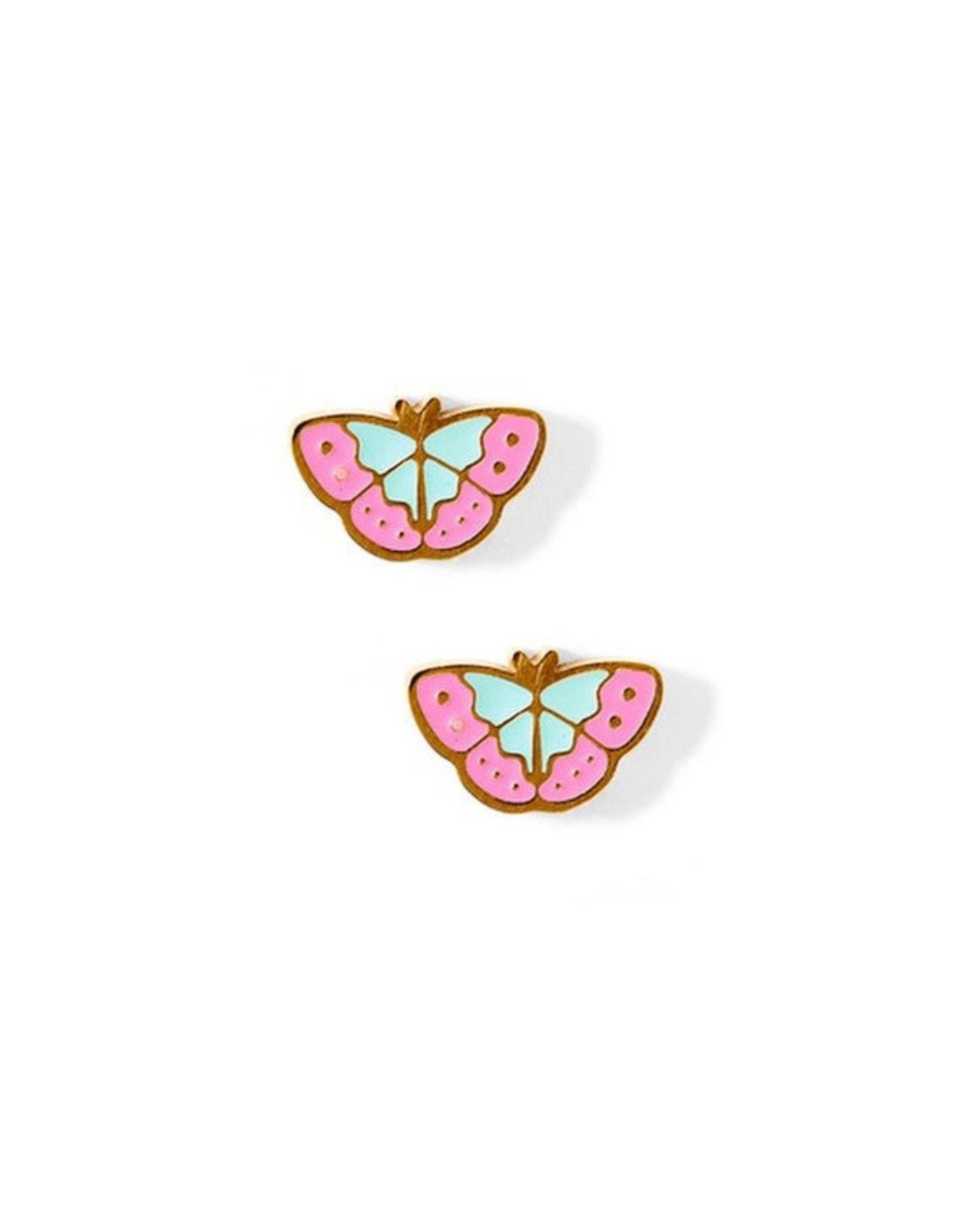 Blakely ButterflyScrewback Stud Earrings
