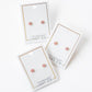 Alli Pink Screwback Stud Earrings