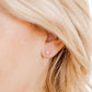 Alli Pink Screwback Stud Earrings
