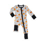 Two Way Zipper Convertible Pajamas- Pumpkins & Ghosts