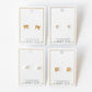 Payton Pearl White 5mm Screwback Stud Earrings