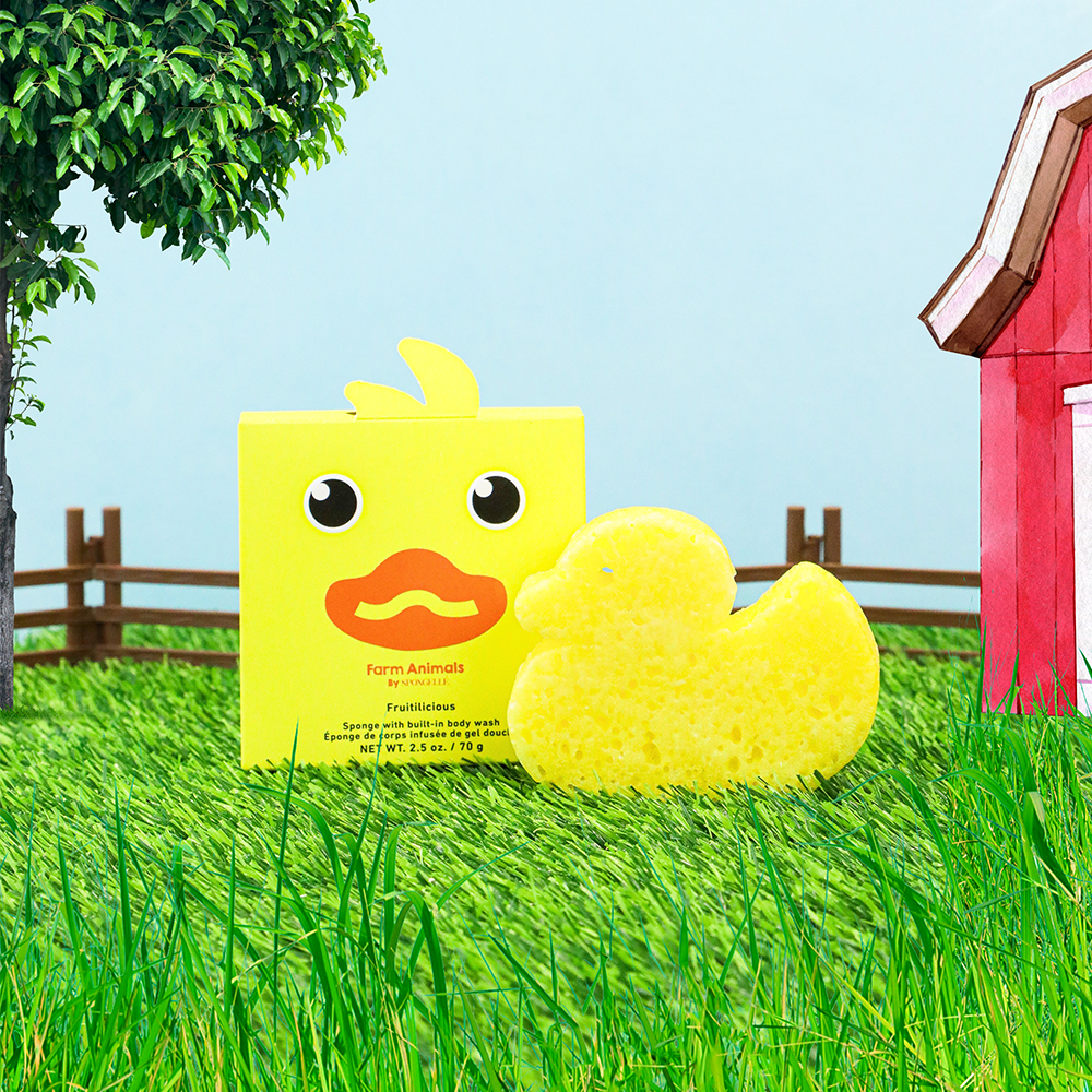 Danny Duck Farm Animals Sponge  | Kids | Kids Products