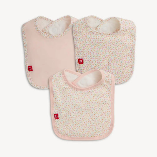 Bedford Floral Modal Bib 3-pack