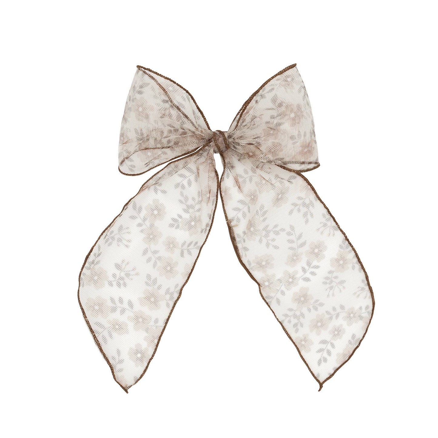 Baby Bling® Big Belle hair bow clip: Light Orchid Butterfly