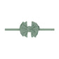 Navy: Baby Bling® Baby FAB® Skinny soft nylon bow headband