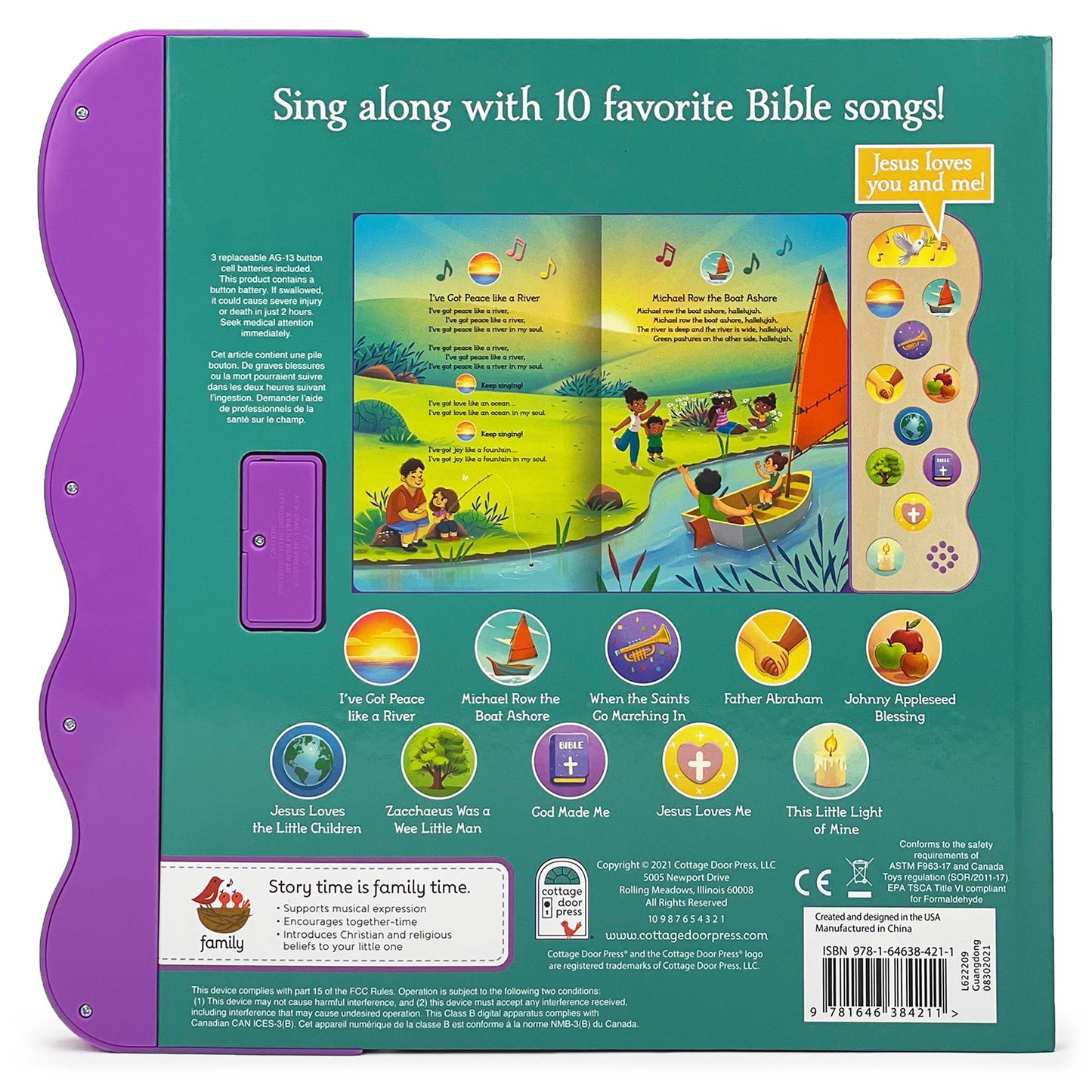 Best-Loved Bible Songs Interactive Sound Book