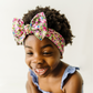 Ginger: Baby Bling® Printed Knot soft nylon headband