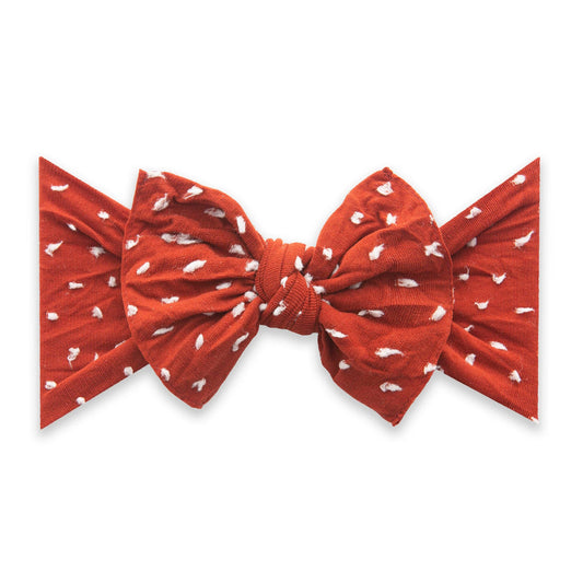 PATTERNED SHABBY KNOT: sienna dot