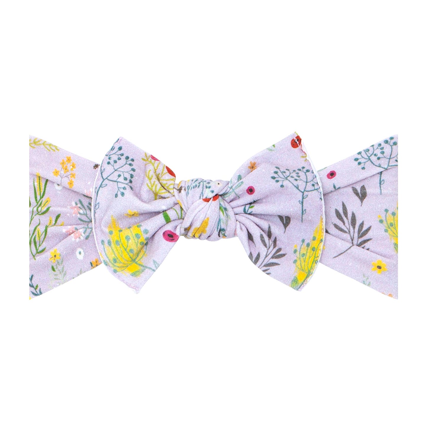 Foxglove Baby Bling® Printed Knot soft nylon headband: