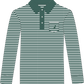 Performance Polo L/S- Pine Stripe